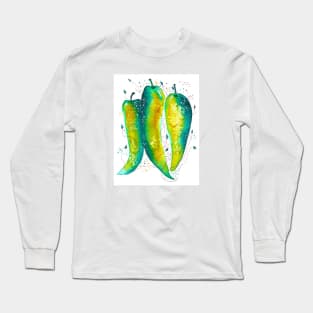 Three Peppers Long Sleeve T-Shirt